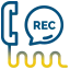 Business call recording for call center quality assurance