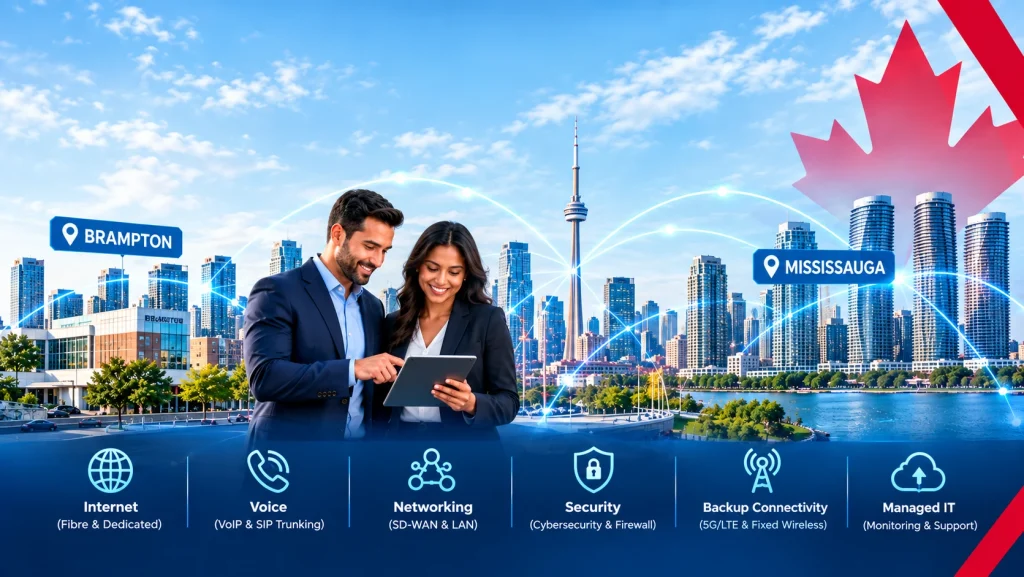 iTeraTEL business connectivity solutions in Brampton and Mississauga