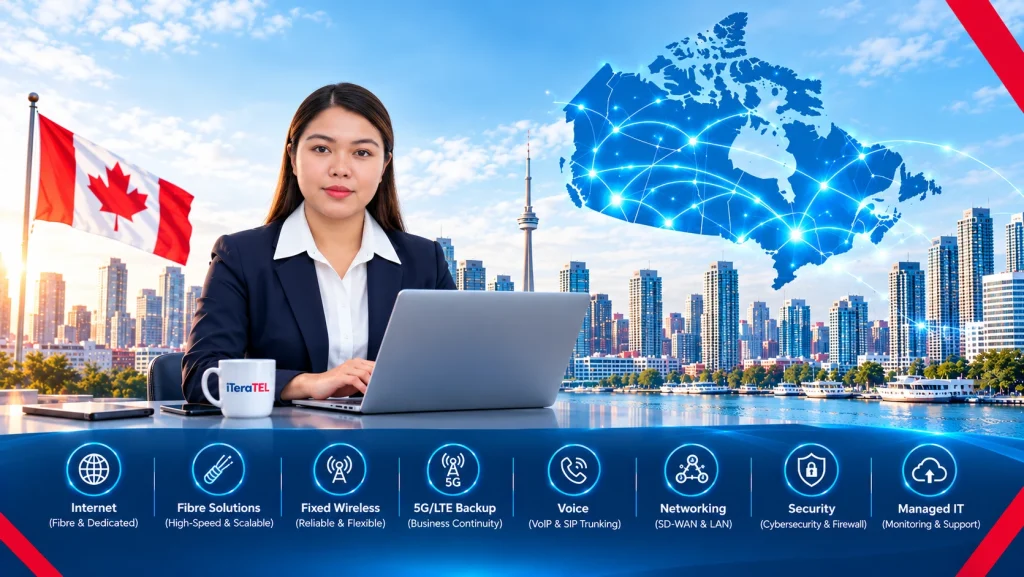 iTeraTEL business connectivity solutions across Canada